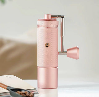 Coffee Hand Grinder - Chestnut Pink