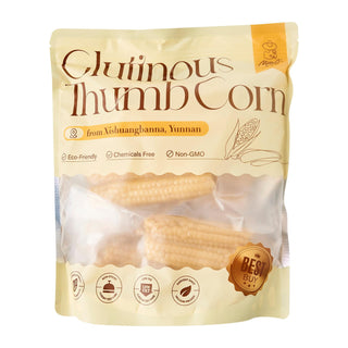 Yunnan Non-GMO Thumb-Sized Glutinous Corn in Vacuum Pack 700g