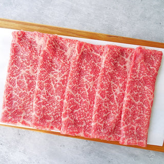 Japanese A5 Hokkaido Wagyu Beef Sukiyaki Slices 250g