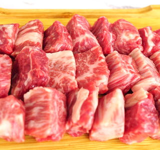 Australian M5 Grain-Fed Wagyu Beef Diced Cubes 300g