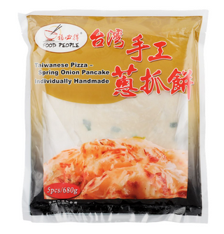 Food People Taiwanese Spring Onion Pancake 600g/3pcs
