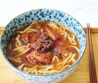 Miss A's Taiwanese Pork Cartilage Noodle with Chicken Broth