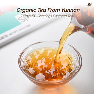 Greetings From Singapore Gift Postcard Organic Black Tea x 2 Designs