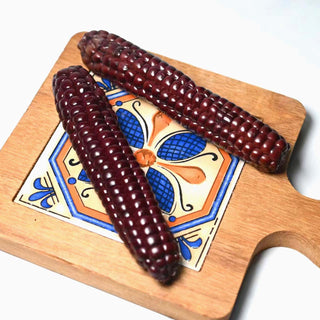 Yunnan Non-GMO Thumb-Sized Purple Glutinous Corn in Vacuum Pack 700g