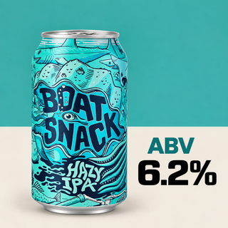 Bootstrap Boat Snack Hazy IPA 355ml