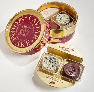 RCC Caviar Chcolate Lava Mooncakes Gift Set [Delivery Starts From 21 Sept]