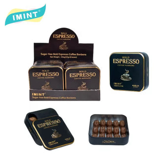 IMINT Espresso Coffee Bonbons Tin 32g