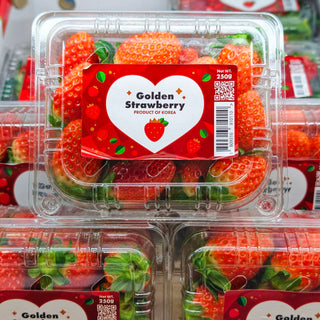 Korean Golden Brand Strawberries 250g/Tray