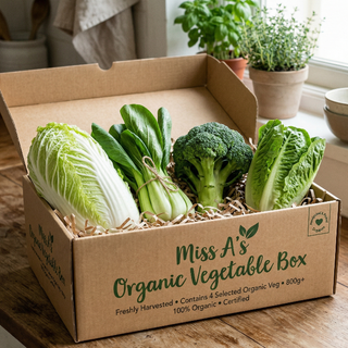 Fresh Organic Vegetables Box (4 Types)