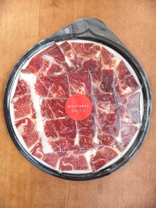 Unico Iberico Bellota Jamon Shoulder 100% Black Pork Hand Carved 90g