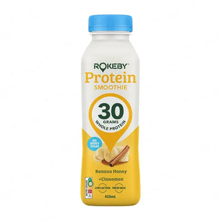Rokeby Farms Whole Protein Smoothie Banana Cinnamon Flavour 425ml