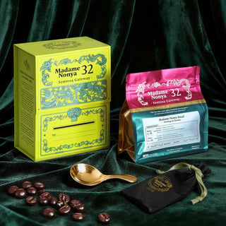 Madame Nonya Decaf 200g - 32 Coffee Beans (Yellow Green) With Box