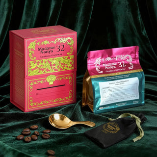 Sentosa Island Signature 200g - Madame Nonya 32 Coffee Beans (Pink) With Box