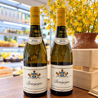 Shop scene showing the 2016 and 2019 vintages; sold individually