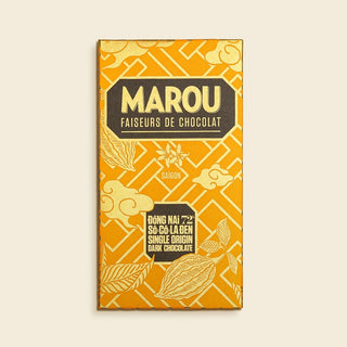 Marou Dong Nai 72% Single Origin Dark Chocolate 80g in original Marou packaging