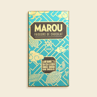 Marou Lam Dong 74% Single Origin Dark Chocolate 80g in original Marou packaging