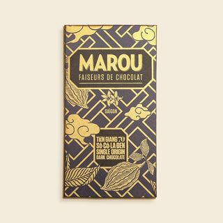 Marou Tien Giang 70% Single Origin Dark Chocolate 80g in original Marou packaging